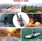 BAOFENG UV5RMINI Two Way Radio NOAA Weather Radio Dual PTT 999CH Survival APP - Image 8