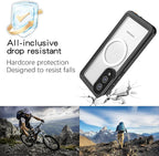 Magnetic for Samsung Galaxy S25 Edge Case, IP68 Waterproof Dustproof Case - Image 4