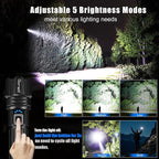 Goreit Super Bright LED Flashlight - 30W Output - Image 4