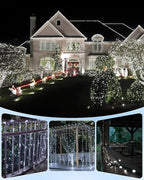 Brightown Solar Outdoor String Lights - 50 FT 120 LED Solar String Lights - Image 7