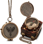 Handmade Brass Antique Compass - Image 2
