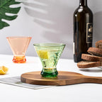 KOXIN-KARLU 9 oz Acrylic Martini Glasses, Plastic Stemless Martini Cocktail - Image 3