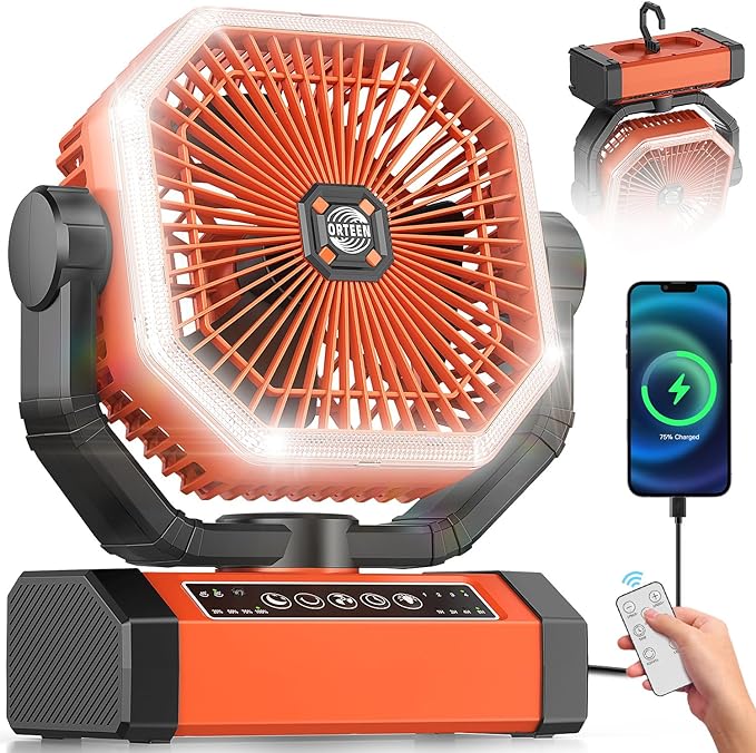 Battery Powered Fan by Orteen
