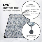 LYN Heavy Duty Emergency Blanket Survival Gear Waterproof Insulated Blanket - Image 3