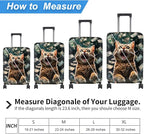 Luggage Cover Protector for 30-32 Inch Suitcases, TSA Approved Elastic Travel - Image 2