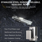 EDC Tactical Flashlight, Flat Flashlights Rechargeable, Dual-Switches LED Small - Image 6