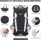 BAGPARKK Hiking Backpack, Large 35L Travel Backpacks - Image 5