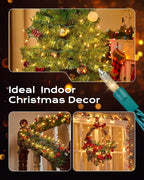Brightown Clear Christmas String Lights, 100-Count 25ft Incandescent Bulb Mini - Image 3