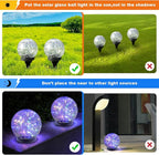 MLKNK Solar Globe Lights Outdoor Waterproof-Solar Balls-Solar Garden Lights-Orbs - Image 5