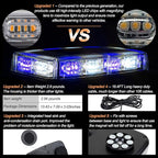 ASPL 48LED Roof Top Strobe Lights, High Visibility Emergency Safety Warning LED - Image 2
