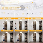 SunRider 4-Pack Rechargeable Motion Sensor LED Ceiling Light - Image 3