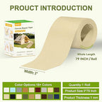 Besezx Canvas Repair Tape, Outdoor Gear Patch, 3x79 Inches, Waterproof - Image 2