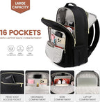 LOVEVOOK Laptop Backpack for Women 15.6 inch, Cute Womens Travel Backpack Purse - Image 3
