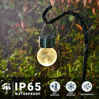 SOLPEX 12 Pack Hanging Solar Lights Outdoor, Solar Outdoor Lights Decorative - Image 4