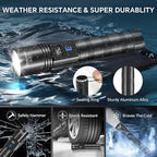 3Pack Rechargeable Flashlights 10000 High Lumens, Super Bright Flashlight - Image 7
