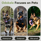 2026 Upgrade Waterproof AirTag Dog Collar, Military Tactical Dog Collar - Image 4