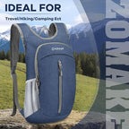 ZOMAKE 10L Ultra Lightweight Packable Backpack, Small Daypack Light Foldable - Image 7