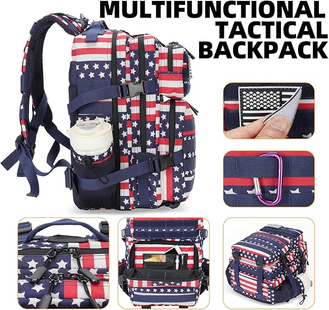 Lovelinks21 25L Tactical Military Backpack Small Travel Backpack - Image 6
