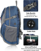 WATERFLY Lightweight Packable Hiking Backpack: 30L Foldable Travel Daypack - Image 4