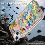 Case for iPhone 13/14, Hawaii Aloha Cover Coastal Beach Collage Phone Case - Image 5