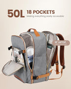 LOVEVOOK Travel Backpack for Women & Men 50L, Airline Approved Carry On - Image 3