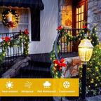 Extra-Long Solar String Lights for Outside, 4 Pack 400LED Solar Fairy Lights - Image 5