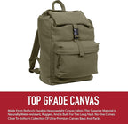 Rothco Canvas Daypack – Heavy-Duty Cotton Canvas Backpack - Image 5