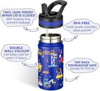 Fanhaw 14 Oz Kids Insulated Water Bottle - Image 2