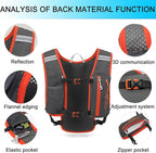 INOXTO Running Hydration Vest Backpack, Lightweight Insulated Pack - Image 3