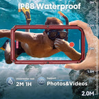 Mitywah Waterproof Case for iPhone 17, Rugged Metal Case - Image 3