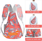 ZOMAKE Sling Bag, Small Crossbody Sling Backpack, Water Resistant Shoulder - Image 6