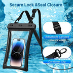 CACOE [Floatable Floating Universal IPX8 Waterproof Phone case 2 Pack-Up to - Image 5