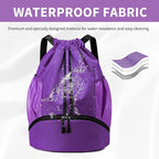 JELUTAR Drawstring Backpack Gym Bag - Image 4