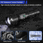 JAY-PARK Rechargeable Flashlights 10000 Lumen, LED Flashlight - Image 7