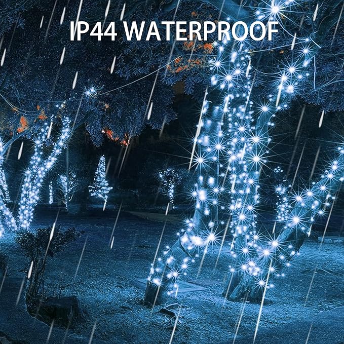Dazzle Bright 300 LED Christmas String Lights, 100 FT Connectable Waterproof - Image 5