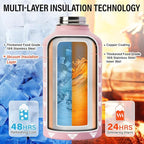 DYSANKY National Parks Water Bottle – 64 oz Insulated Stainless Steel Bottle - Image 2