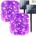 Selarlyt 2-Pack 200 LED Solar Fairy Lights Outdoor, Upgraded Oversize Lamp by SelarlytLighting