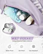 Gym Backpack for Women with Shoe Compartment, Sport Backpack Casual Daypack for - Image 2