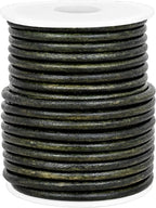 GENIQUE Real/Genuine Round Leather String Cord - Image 2