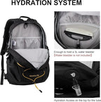 MOUNTAINTOP Hiking Backpack, 25L Camping Backpack, Men Women Hiking Daypack - Image 4
