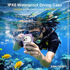 Beasyjoy Waterproof Phone Case, Underwater Phone Case - Image 2