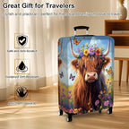 Luggage Cover Protector for 19-20 Inch Suitcases, TSA Approved Elastic Travel - Image 7