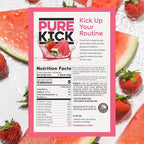 Pure Kick Hydration Singles To Go Drink Mix, Strawberry Watermelon, Includes 12 - Image 2