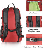 WATERFLY Lightweight Packable Hiking Backpack: 30L Foldable Travel Daypack - Image 5
