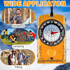 Geiserailie Orienteering Compass Bulk Navigation Map Reading Compass - Image 5
