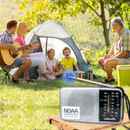 Portable AM FM Transistor Radio Battery Operated, NOAA Weather Radio - Image 7