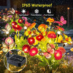 GARPAR Solar Garden Lights, 6 Pack Swaying Solar Lights - Image 3