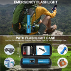 Rechargeable Tactical Flashlights 2000 High Lumens - 5000mAh Super Bright LED - Image 5