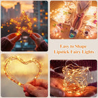 Lakumu Mini Fairy Lights Battery Operated, Twinkle Lights - Image 6