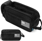 PAVILIA Tactical Toiletry Bag for Men, Travel Hygiene Bag, Military Gear Dopp by PAVILIA
